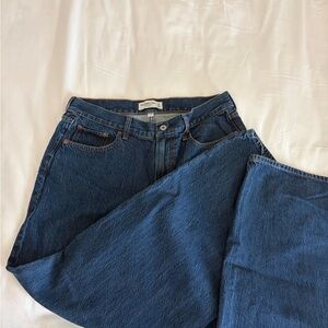 Abercrombie & Fitch Dark Blue Straight Leg Jeans
